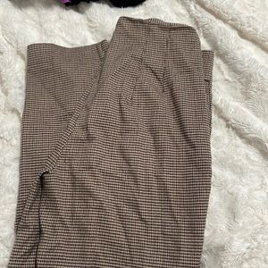 GENTLY WORN ZARA CHECKERED PANTS